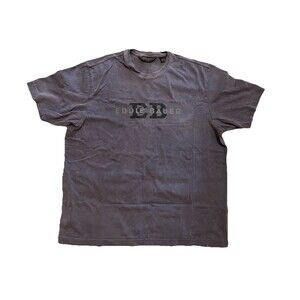 Vintage  Eddie Bauer Sport Graphic T Shirt Adult Large Gray  Mens